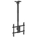 supporto monitor soffitto portata 60 kg vesa 400 x 400 black alto400