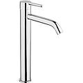 miscelatore lavabo tipo alto rubinetteria sunset ottone cromato per piletta click clack