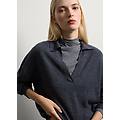 - maglione in pura lana grigio regular fit donna grigio scuro taglia xs