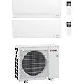 climatizzatore condizionatore electric dual split mxz-2f53vf msz-ay35vgkp msz-ay35vgkp 12+12