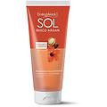 bottega verde sol ibisco argan bagnodoccia doposole setificante con olio di ibisco e olio di argan