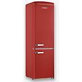 rkg 8917 frigorifero retr&ograve; 181 x 55 cm rosso