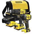 sfmck465d2s trapano a percussione a batteria fatmax set con avvitatore ad impulsi
