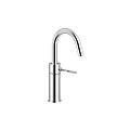 miscelatore per lavabo monocomando con bocca girevole. senza scarico. serie velis ve125138/3cr