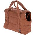 teddy borsa da trasporto per cani rame ca. l 40 x l 20 x h 30 cm