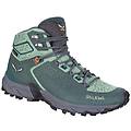 - scarpe ws alpenrose 2 mid gtx trekking gore-tex donna atlantic deep-feld green uk 4. 0