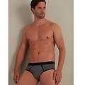 slip in jersey elasticizzato con rifiniture a contrasto daily / righe / 3 righe