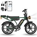 ??bici elettrica g19 pro app/nfc doppia batteria 90-120km 20×4