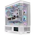 case ca-11h-00f6wn-00 full tower bianco vetro temperato rgb
