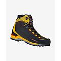 scarponi trango tech leather gore-tex nero giallo rosso 42