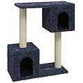 - albero per gatti con tiragraffi in sisal grigio scuro 60 cm