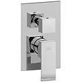 paffoni miscelatore doccia ad incasso serie level les018cr cromato ottone