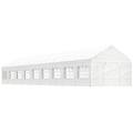 - gazebo con tetto bianco 20 07x4 08x3 22 m in polietilene