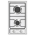 piano cottura gas 2 zone domino chw23x inox (30cm) 33803292