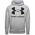 under armour. felpa con cappuccio rival fleece big logo felpe ritiro gratis
