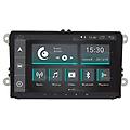 autoradio custom fit per volkswagen android gps bluetooth wifi dab usb full hd touchscreen display 9
