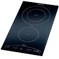 - ebc 3477/tc piano cottura nero da incasso ceramica 2 fornello (i)