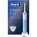 spazzolino elettrico ricaricabile vitality pro blu