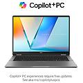 nb 14 touch vivobook flip ultra 5 226v 16gb 512gb ssd copilot pc convertibile oled + stylus wi