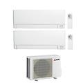 climatizzatore condizionatore electric dual split inverter linea plus serie msz-ay 12000+18000 btu