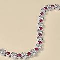 bracciale tennis silver elegance argento rodiato cubic zirconia collezione silver elegance bianco