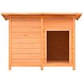 - cuccia per cani in legno di pino e abete 120x77x86 cm