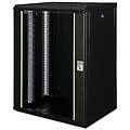 armadio 16 unita' (a) 780 x (l) 600 x (p) 450 mm. colore nero