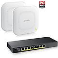 switch gestito 8 porte gigabit ethernet poe 60 w vlan igmp qos nero