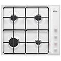 s64sb piano cottura bianco da incasso 60 cm gas 4 fornello(i)