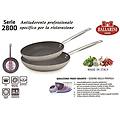 padella svasata bassa professionale con un manico granite cm 32