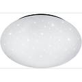 reality plafoniera led putz diam. 37cm effetto cielo stellato
