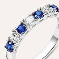 anello riviere silver elegance argento rodiato cubic zirconia collezione silver elegance misura 50