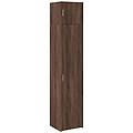 - mobile sottile rovere marrone 45x42 5x225 cm in truciolato