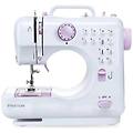 - macchina da cucire p110 portatile 12 programmi integrata pedale colore rosa