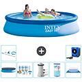 - piscina fuori terra in giro 396x84 cm blu include accessori coordinati a749
