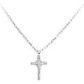 collana argento 925 uomo cruo