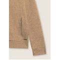 felpa donna full-zip effetto tricot con collo alto chanterelle donna large