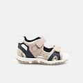 sandali con strap da bambino beige
