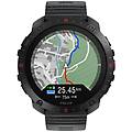 smartwatch grit x2 pro gps dual amoled 1. 39 + 32 gb + cristallo zaffiro
