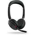 evolve2 65 flex auricolare con cavo e senza cavo a padiglione ufficio bluetooth nero