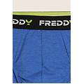 slip uomo con elastico jacquard a contrasto e logo dazzling blue uomo xx large