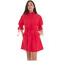 abito chemisier rosso