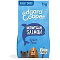 edgard & cooper adult salmone norvegese senza cereali crocchette per cani 7 kg