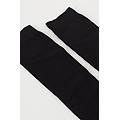 calze lunghe con cashmere donna nero 36-38