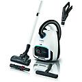 - serie 6 aspirapolvere a traino con sacco potenza 700 watt colore bianco / nero