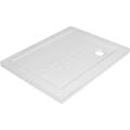 piatto doccia serie ito in ceramica bianco 80x100 cm h 5 5 cm piletta ø 90 mm