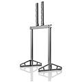 tv stand pro 165 1 cm (65") pavimento grigio metallico (r. ac. 00088)