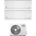 2x bgmpi120 + bgmpo211 climatizzatore dual split inverter 12000 + 12000 btu condizionatore con pompa
