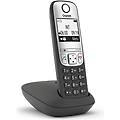 a690 cordless display 2'' vivavoce rubrica nero