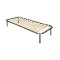 rete stell1 metallo e doghe curve multistrato faggio (120x190 cons. 4 giorni)